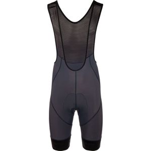 Bioracer Fietsbroek Heren Met Zeem - Fietskleding Heren - Model '2025 Icon' - Grijs - S - Wielrenbroek voor Heren