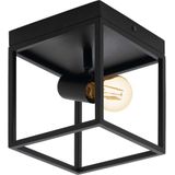 EGLO Silentina Plafondlamp - E27 - 18 cm - Zwart