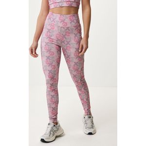 Sport Legging With Phone Pocket Dames - Licht Roze - Maat M