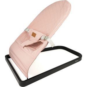 BabyGO Bouncer Comfort - Wipstoel - Schommelstoel voor baby's tot 9kg - Roze