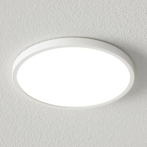 Dimbare LED Plafondlamp Solvie In Wit