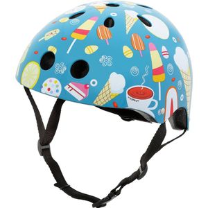 Mini Hornit Lids Fietshelm voor Kinderen met LED achterlicht - Head Candy (S)