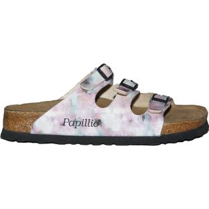 Birkenstock Florida Papillio Smal Pixel Roze Maat: 35