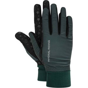 Imperial Riding - Handschoenen Sporty Glow - Deep Forest - Maat L