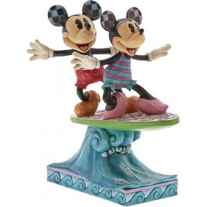 Disney beeldje - Traditions collectie - Surf's Up - Mickey & Minnie Mouse