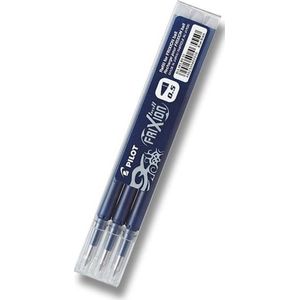 Pilot Vullingen - Frixion Ball en Frixion Click - BlueBlack 0.5 - 3 stuks