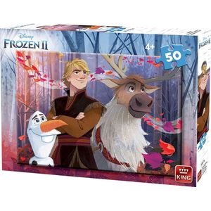 King Puzzel Disney Frozen 50 Stukjes