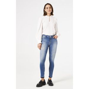 GARCIA Celia Dames Skinny Fit Jeans Blauw - Maat W29 X L28