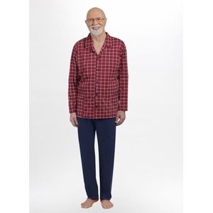 Martel- Antoni- pyjama- rood- 100% katoen 3XL