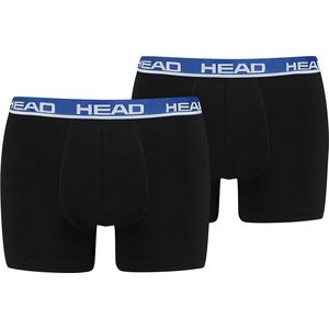 HEAD Boxershorts Heren 4-Pack - Zwart / Blauw - Maat M