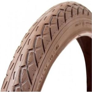 Buitenband Deli Tire 24 x 1.75 / 47-507 BMX - bruin met reflectie