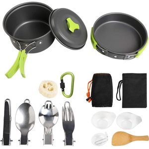 CRLYN® Pannenset - Kookpotten - Camping Kookgerei