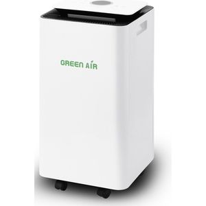 Green Air - Luchtontvochtiger - Geschikt voor 120m3 - WIFI - 12L per dag - Low Noise - Timer - INC Wieltjes