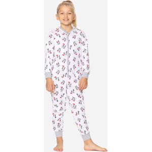 Merry Style Kinder Pyjama - ronde hals - lange mouwen - lange broek met zakken - Katoen - MS-MS10-223-PJ - Weiß Pandas - 122-128
