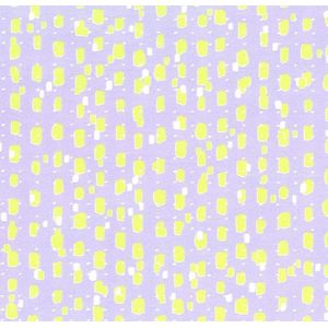 Inpakpapier Lila Groen Spots- Breedte 30 cm - 100m lang