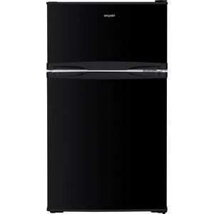 Exquisit KGC087-25-040EB - Koel-vriescombinatie - 5 Jaar garantie - 85 cm hoog - 4* vriesvak - 85 Liter- Zwart