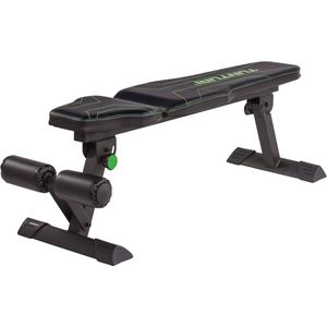 Fitnessbank voor Thuis - Vlakke Halterbank voor Krachttraining en Stabiliteit