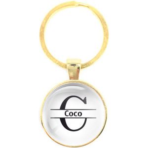Sleutelhanger Glas - Coco