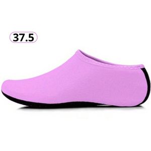 Livano Waterschoenen Voor Kinderen & Volwassenen - Aqua Shoes - Aquaschoenen - Afzwemschoenen - Zwemles Schoenen - Paars - Maat 44