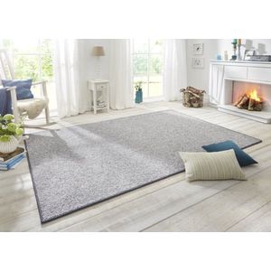 Flycarpets Tufted Vloerkleed - Wollen Look - Grijs - 200x300 cm