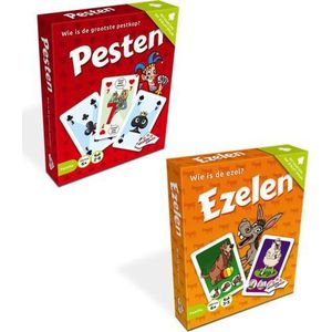 Identity Games - Ezelen en Pesten kaartspel - kaartspelen