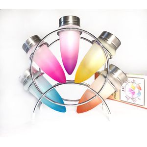 SOROH | 5 - delige | Kruidenset | Glazen kruiden set | kruidenrek | kruidenstrooier | specerijenrek | glas