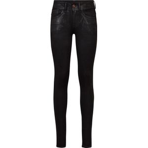 G-STAR Lynn Mid Waist Skinny Jeans - Dames - Black Radiant Cobler - W24 X L30