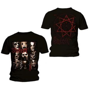 Slipknot - Mezzotint Decay Heren T-shirt - XL - Zwart