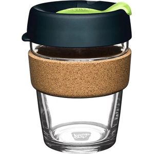 KeepCup - Brew Cork - herbruikbare koffiebeker - Zwart M (340 ml) - verschillende designs - Deep