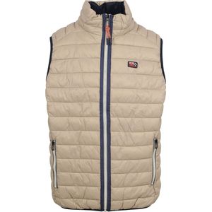 New Zealand Auckland - Bodywarmer Ngatau Ecru - Heren - Maat M - Modern-fit