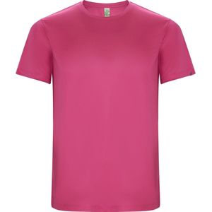 Fuchsia unisex ECO sportshirt korte mouwen 'Imola' merk Roly maat XXL