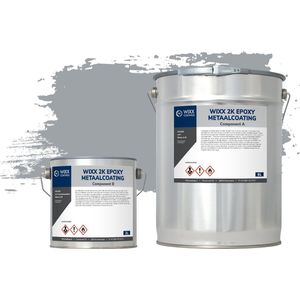 Wixx 2K Epoxy Metaalcoating - 5L - RAL 7040 | Venstergrijs