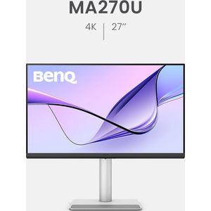 BenQ - MA270U - 27 Inch - 4K UHD Beeldscherm - P3 Kleurengamma - USB-C