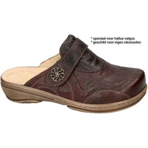 Fidelio Hallux -Dames -  bordeaux - slippers & muiltjes - maat 39