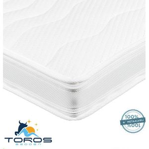 Topdek Matras Topper Bamboo Tencel HR45 - 3D -Topper - 11cm dik - 180x200 Topdekmatras