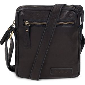 Bag2Bag - Kisa - Crossbodytas - Leer - Uniseks - Heren - Vrouwen - Black - Zwart