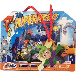 Grafix 3d-puzzel Superhero 25 Stukjes