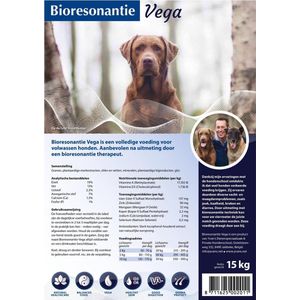 Bioresonantie  Hondenbrokken - Gevoelige darmen - 14 kg - Vega