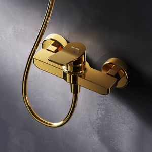 AM.PM X-Joy - Douchekraan - Mengkraan - 150 mm Hartafstand - Messing - Goud