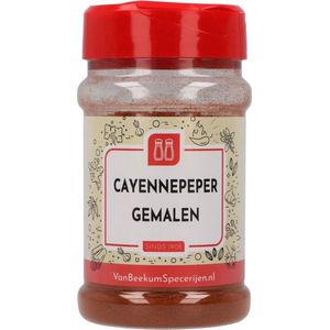 Van Beekum Specerijen - Cayennepeper Gemalen - Strooibus 130 gram