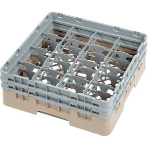 Cambro Camrack Vaatwaskorf Met 16 Compartimenten Max. Glashoogte 13,3cm DW551