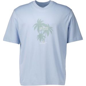 Armani Exchange - Shirt Lichtblauw Armani Exchange T-shirts Lichtblauw Xm000772 Af12308