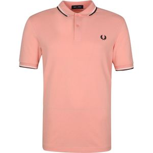 Fred Perry - Polo M3600 Roze - Slim-fit - Heren Poloshirt Maat L