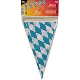 Oktoberfest Vlaggenlijn blauw/wit Bayern Oktoberfest van 4 meter