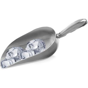 Meelschep Aluminium 200 ml - Voedselschep - Voerschep - Ijsschep - Schep - Lepel