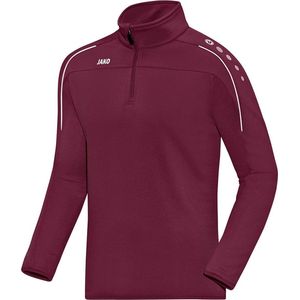 Jako Ziptop Classico Bordeaux Maat L