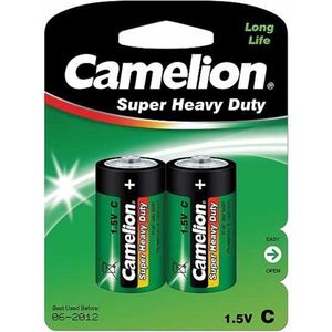 Camelion Batterijen 1.5v C R14P Baby UM2 (hangverpakking)2 pcs