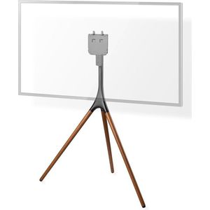 TV Vloerstandaard | 55 - 65 "" | Maximaal schermgewicht: 30 kg | Scandinavian Design | Geschikt voor Samsung® Q-LED | Anti-omval-riem | Aluminium / Staal | Zwart