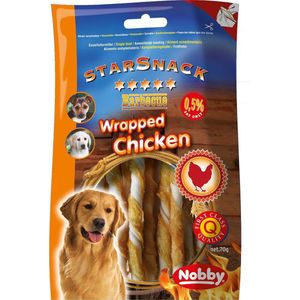 Nobby Starhondensnack Wrapped Chicken - 70 gr