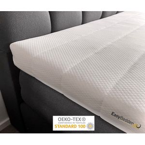 EasyBedden® Topdekmatras Stevig Koudschuim 80x210  circa 7 cm